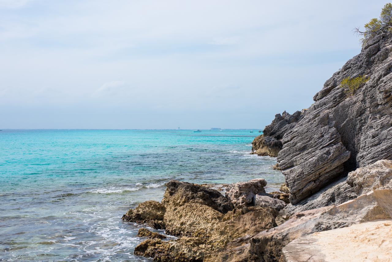 Les Trois Singes - Friendly Hostel Isla Mujeres Exterior foto